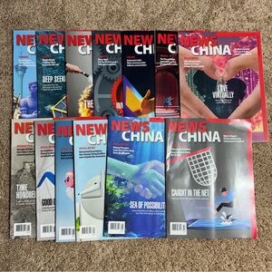 NEWS CHINA MAGAZINE Lot Of 13 Mar 25 To Feb 26 Issues For Magazine Collectors